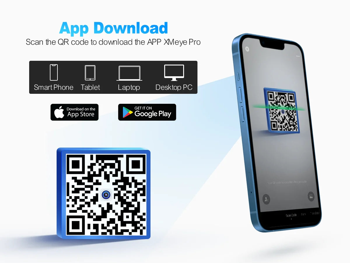 Techage H.265 4MP 5MP Adapter 48V POE Adapter Video IPC P2P CCTV Video