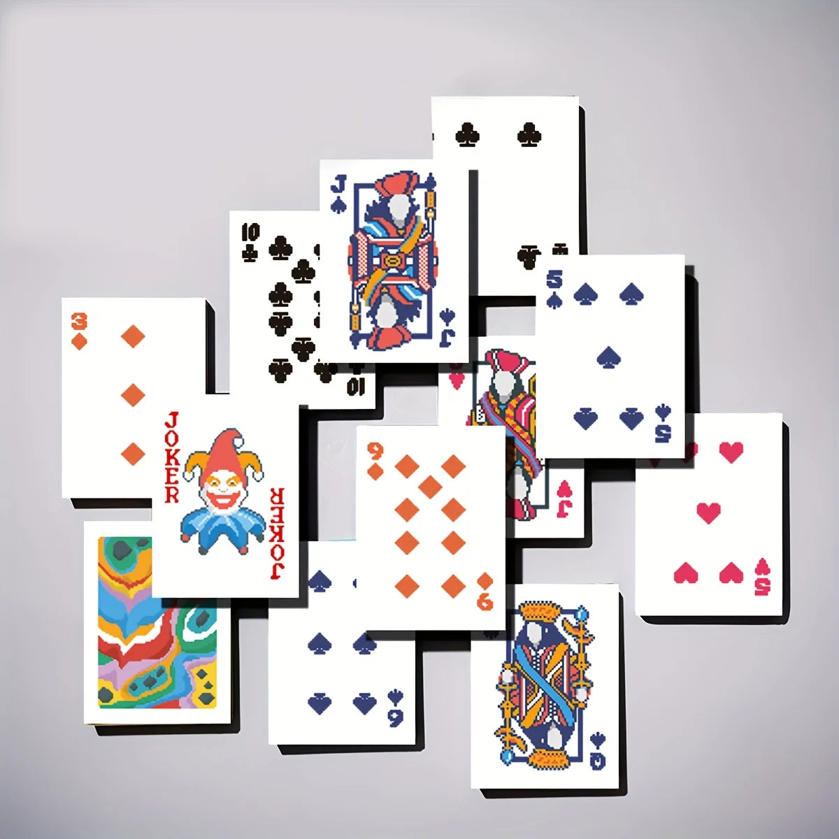 Bài Poker Vui Nhộn - Bộ Bài Chú Hề 54 Lá Sắc Màu - Daisan Mart