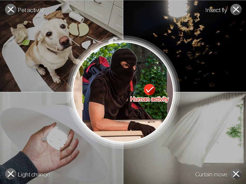 Techage AI 8CH POE 5MP/8MP CCTV Kit 2-Way Audio