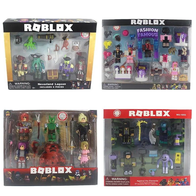 Roblox Doll Virtual Game Cartoon Pirates Style Collectible Toys Building BlocksKid Toys Gift 【High-quality Box Packaging】 - Daisan Mart