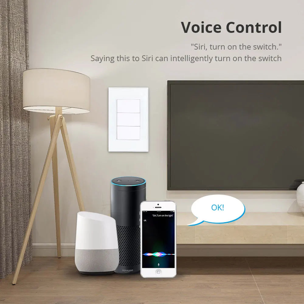 Zemismart Zigbee 3-way Tuya smart switch