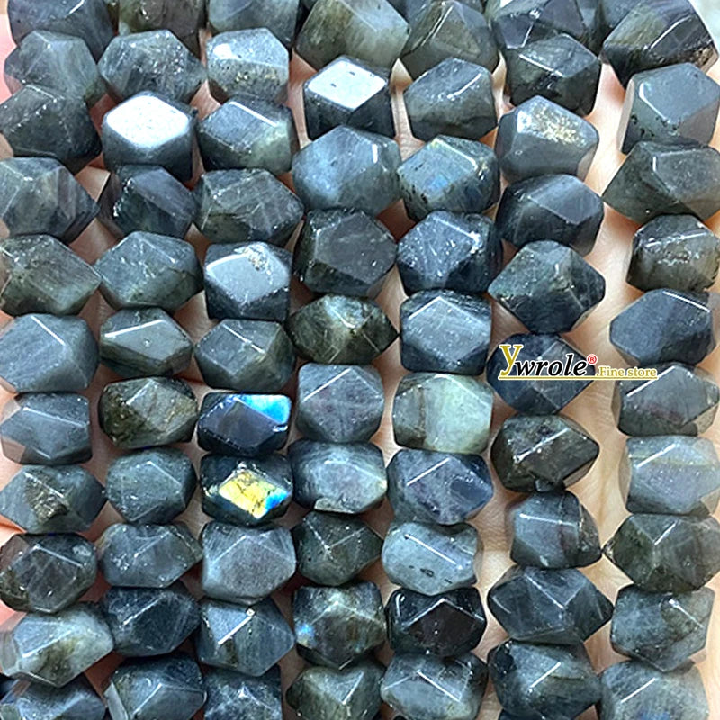 Hạt Đá Mặt Trời Tự Nhiên Mài Tròn Làm Trang Sức