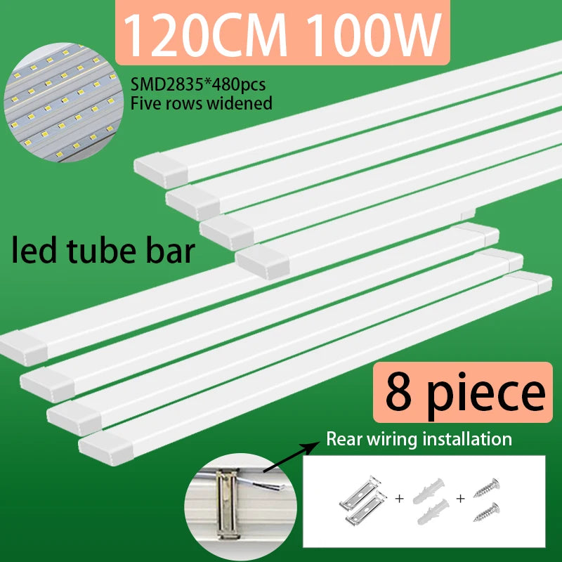 120cm 100W Super Bright Industrial Waterproof LED Light