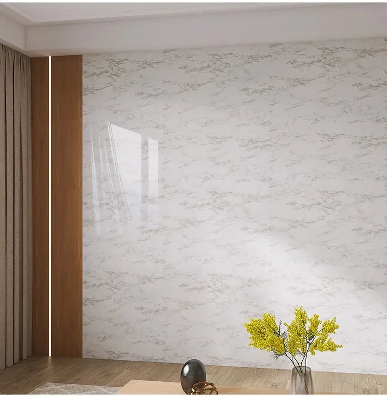 Peel and Stick Floor Tile Stickers Waterproof Vinyl Flooring Marble Vinyl Tiles for Kitchen Bedroom Laminate Flooring Bathroom