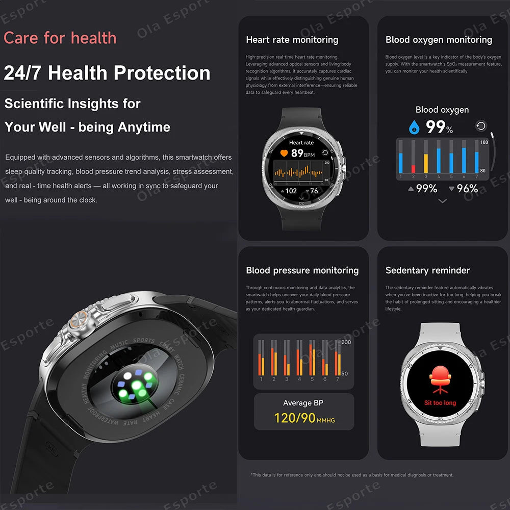 Smart Watch 8 Classic 2025 - Health &amp; Style