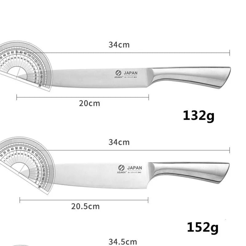 Multi-Purpose Kitchen Knife Set - Japanese Stainless Steel