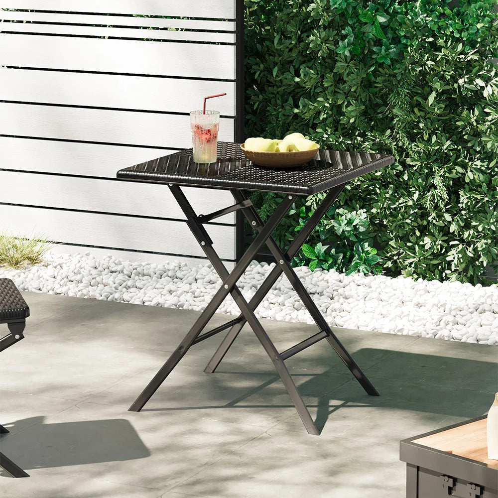 Bàn Dã Ngoại Gấp Gọn Mây Tre Ngoài Trời 50 Ký Tự