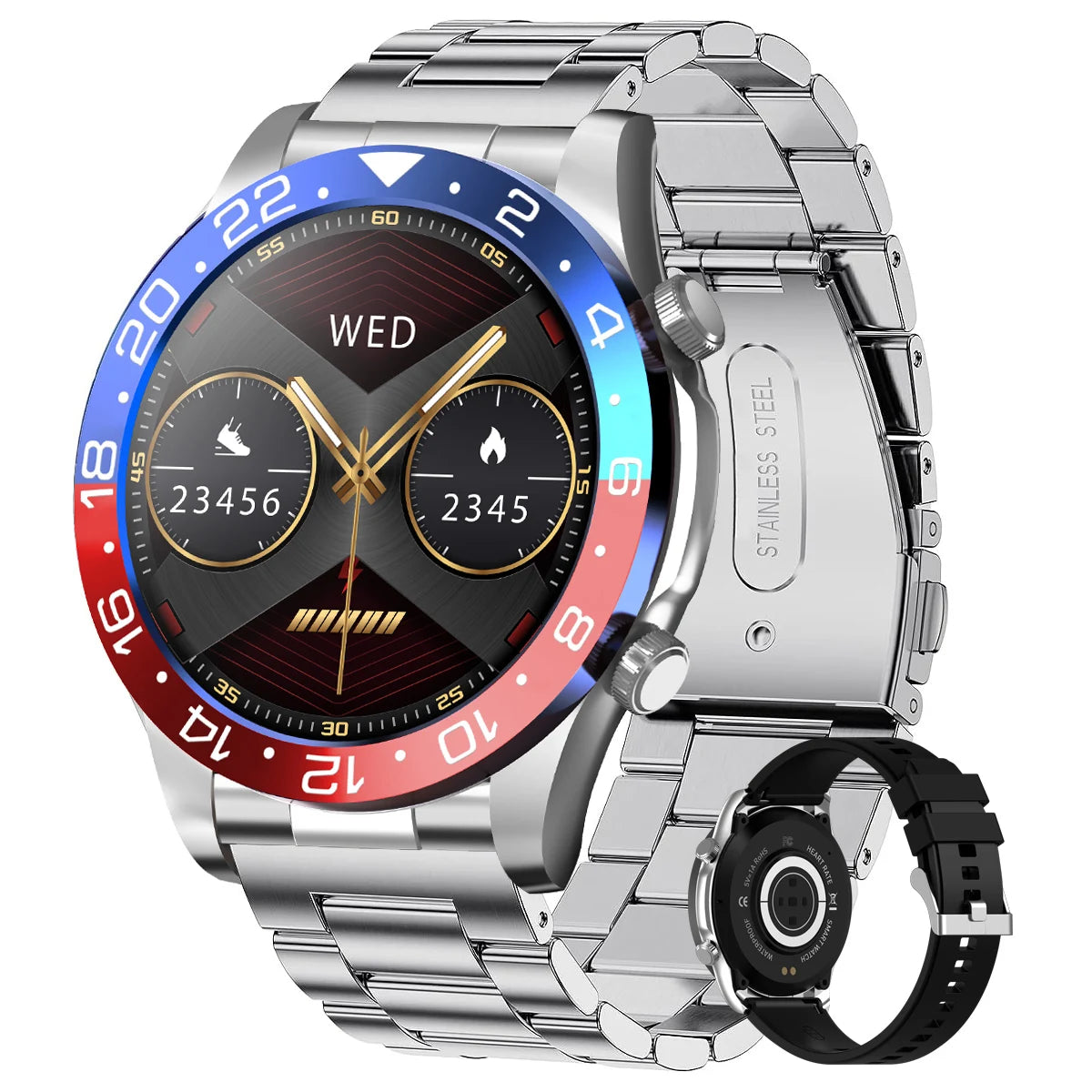 Đồng hồ thông minh nam chống nước IP68 kết nối Bluetooth