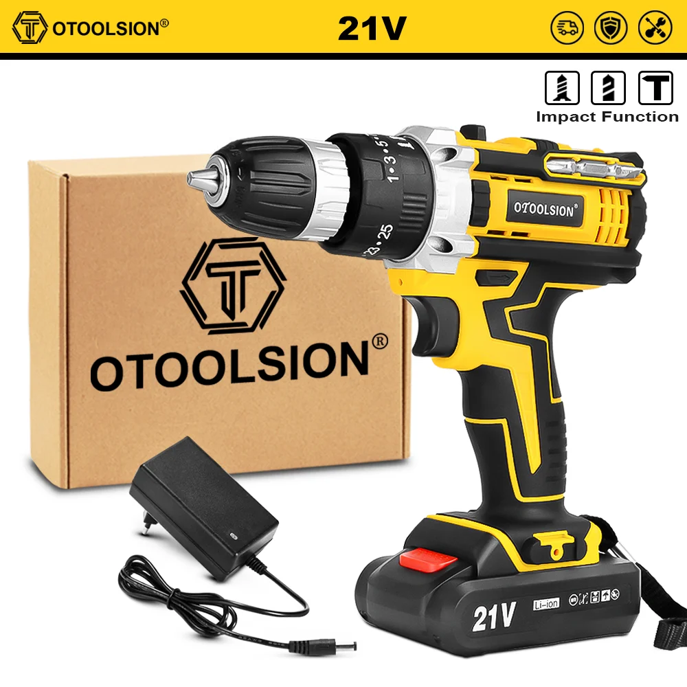 Máy Khoan Pin 21V OTOOLSION Đa Năng Không Dây - Daisan Mart