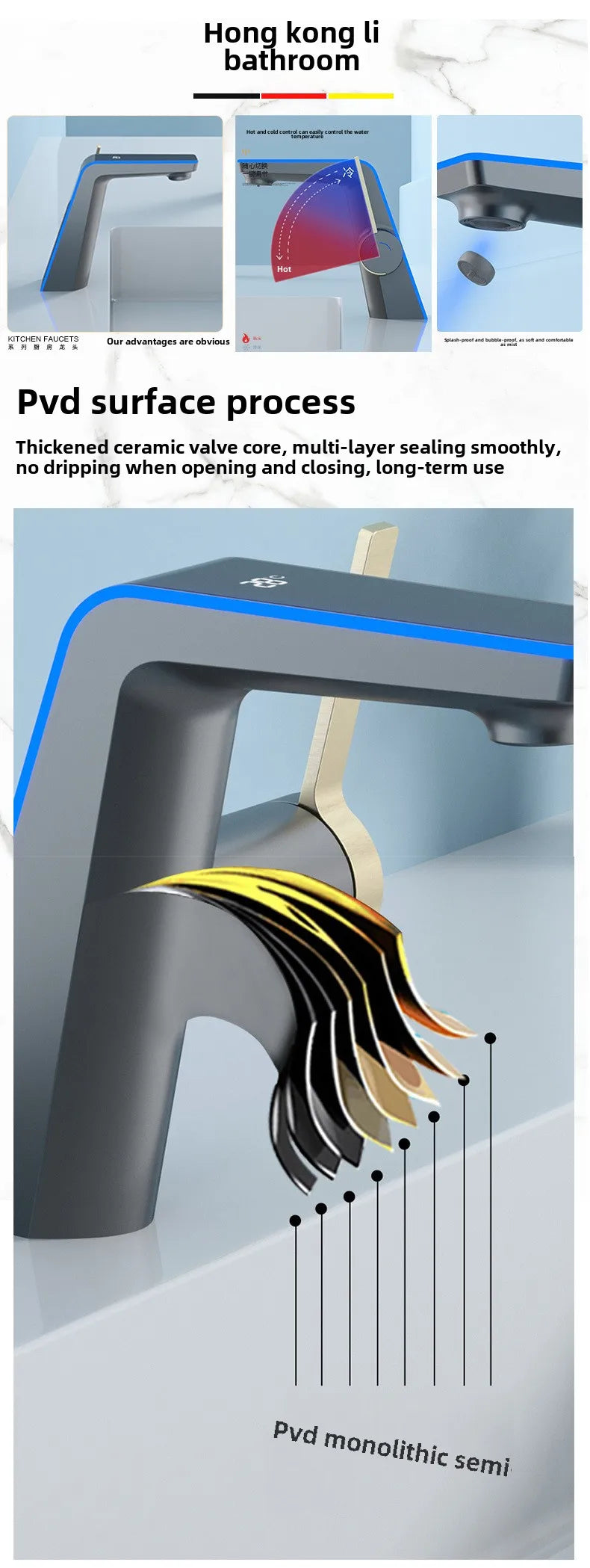 Creative LED Faucet - Space Lighting