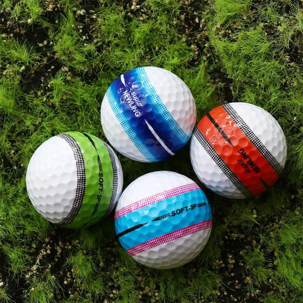 3-Layer 360° Long-Staying Super Durable Blue Purple Golf Ball