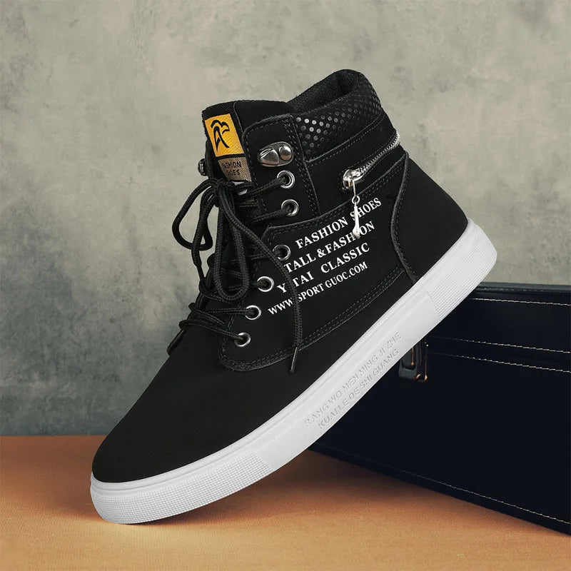 Men's Breathable High-Top Surfing Sneakers