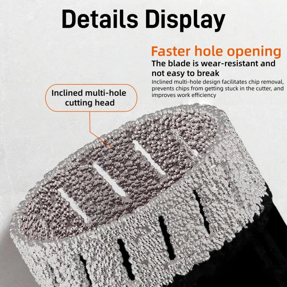 Mũi khoan nghiêng sắc bén 6-100mm cho đá và gạch. - Daisan Mart