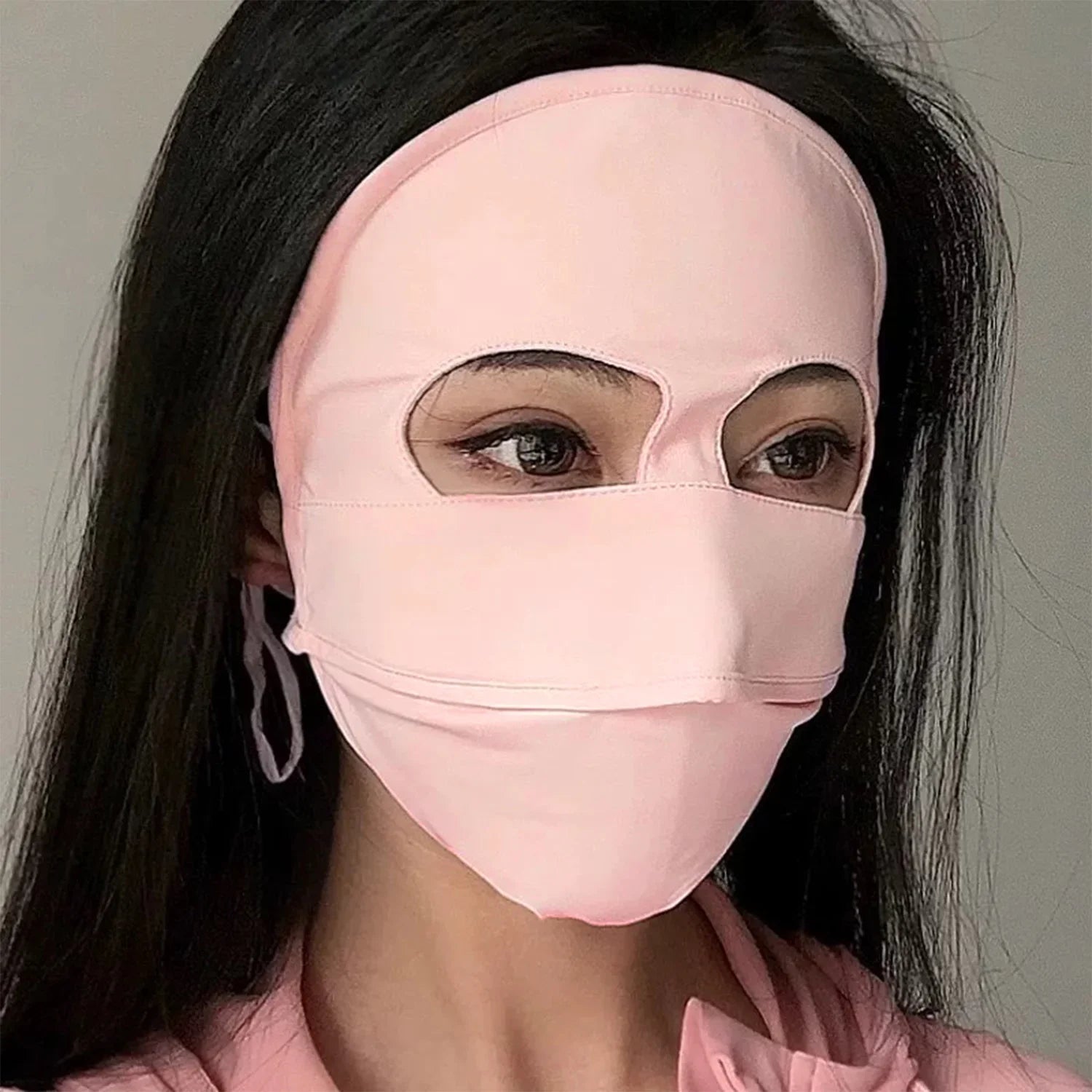 UV 2025 Full Coverage Sunscreen Mask - Reusable