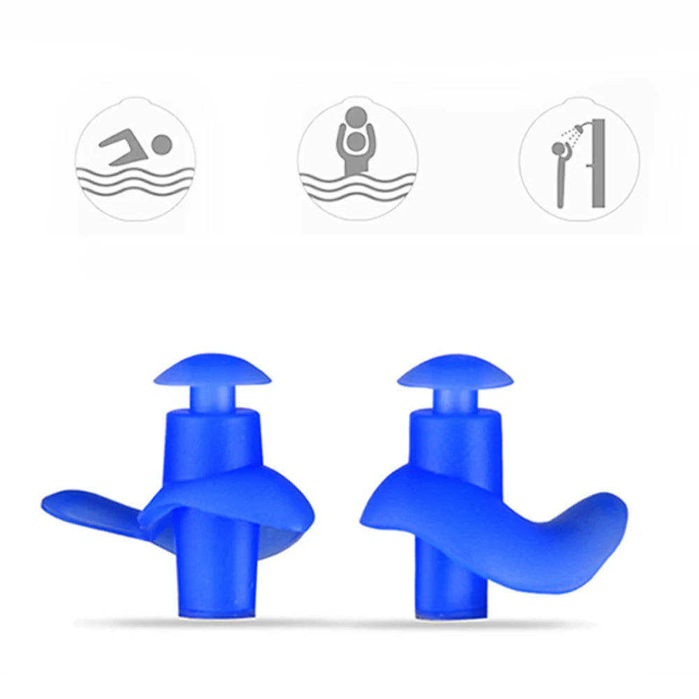 Nút tai silicone chống nước mềm mại tiện lợi bơi lội - Daisan Mart