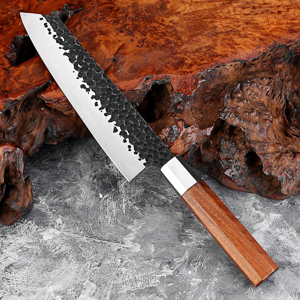 Bộ Dao Bếp Nhật XITUO Chuôi Bát Giác Siêu Sắc Bén