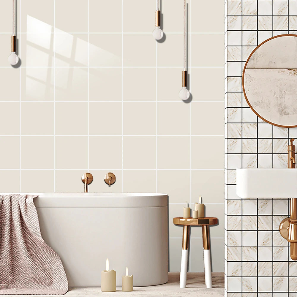 10 pieces of waterproof turquoise wall tiles