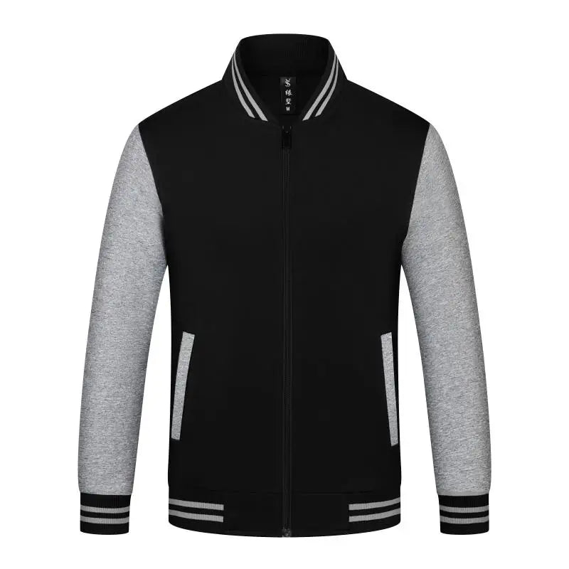 Unisex Sports Bomber Jacket Large Size 4XL