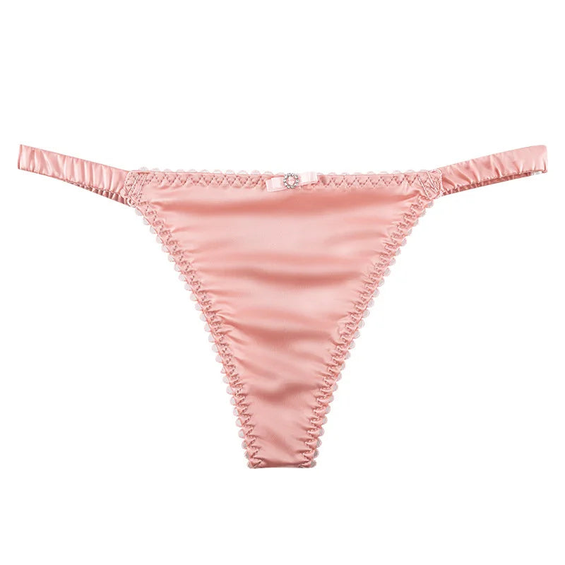 Quần Lót Thể Thao Nữ - Dây Mảnh Satin Quyến Rũ - Daisan Mart