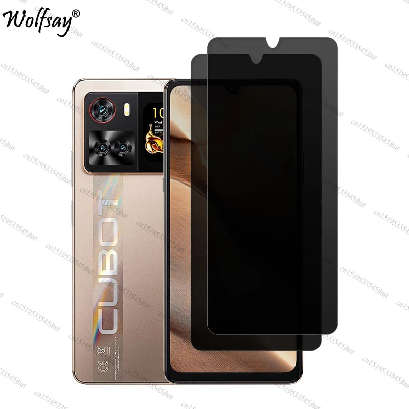 Anti-Spy Tempered Glass For Cubot X100 Privacy Screen Protector For Cubot X100 Full Cover Anti-Spy Glass For Cubot X100 Glass - Daisan Mart