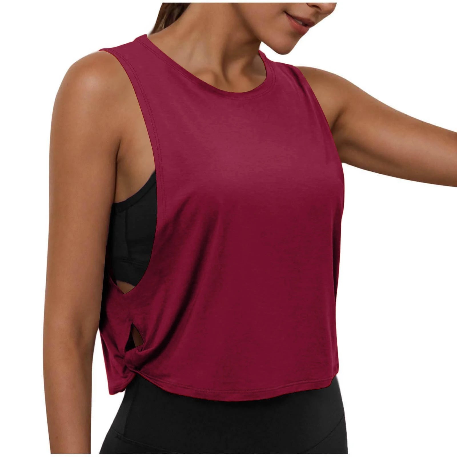 Áo Tank Tập Gym Nữ Không Tay Thoáng Mát Thời Trang - Daisan Mart