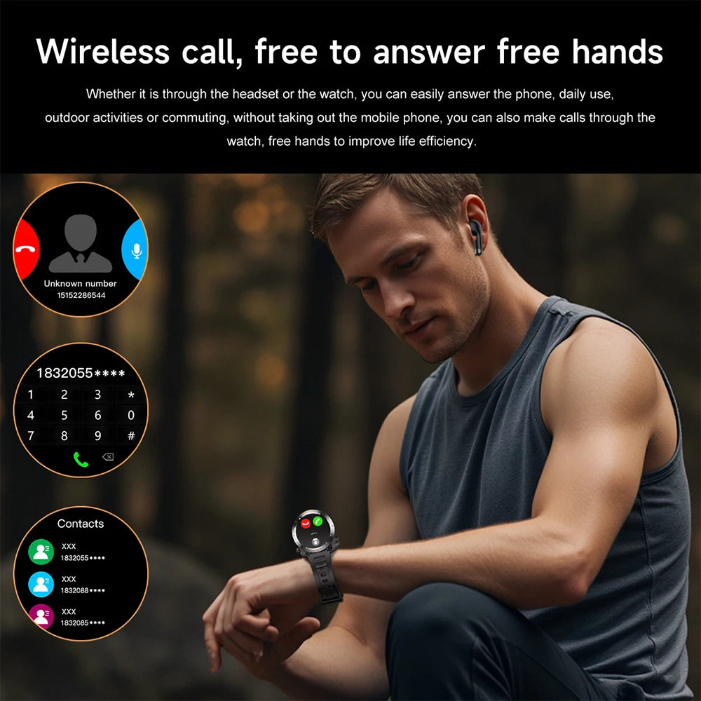 Đồng Hồ Thông Minh 2in1 Tai Nghe, Định Vị, Gọi Bluetooth