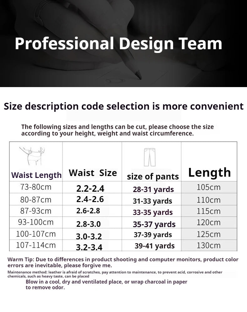 High quality men's leather belt - Automatic adjustment black/brown