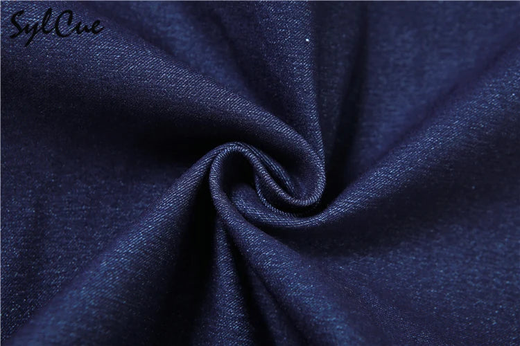 Sylcue 2023 Summer New Classic Retro Cool All-Match High Street Sexy Mature Charm Hot Women'S Zipper Jumpsuit Bodysuit