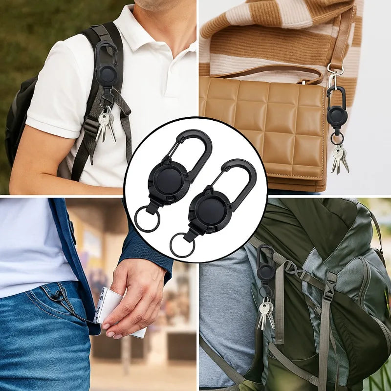 Multi-purpose Steel Cable Rope Climbing Rope with Durable Keychain