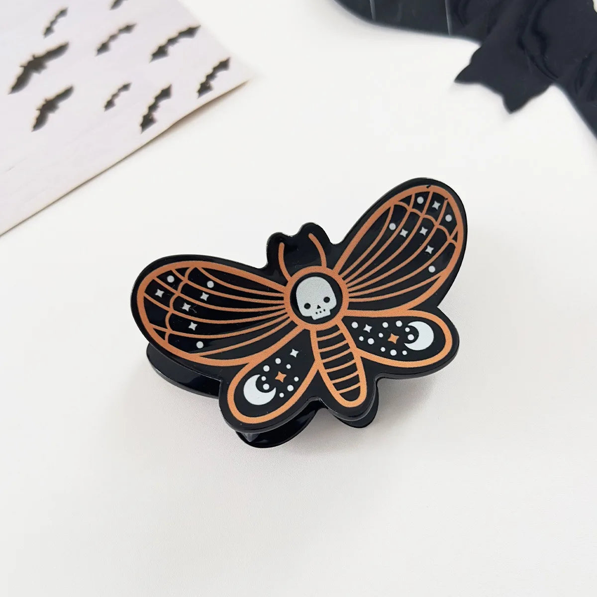 Kẹp Tóc Bí Ngô Dơi Halloween Dễ Thương Nữ - Daisan Mart