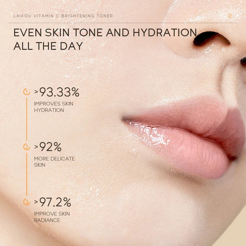 Vitamin C Brightening Toner 100ml Skin Care Hydrating Moisturizer for Glowing Skin with Antioxidant Properties Korean Skin Care