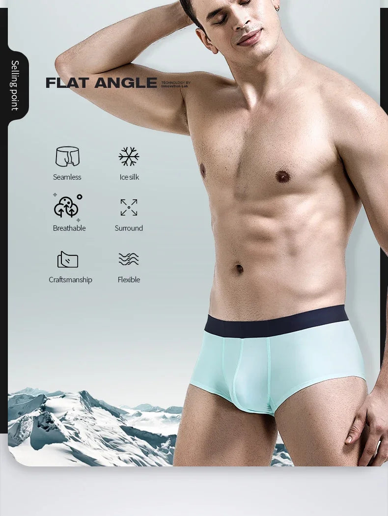 3-piece super thin, cool, breathable men's underwear