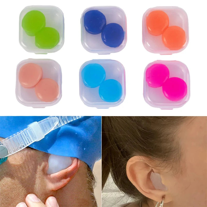 Nút Tai Chống Ồn Silicone Tái Sử Dụng 2PCS - Daisan Mart