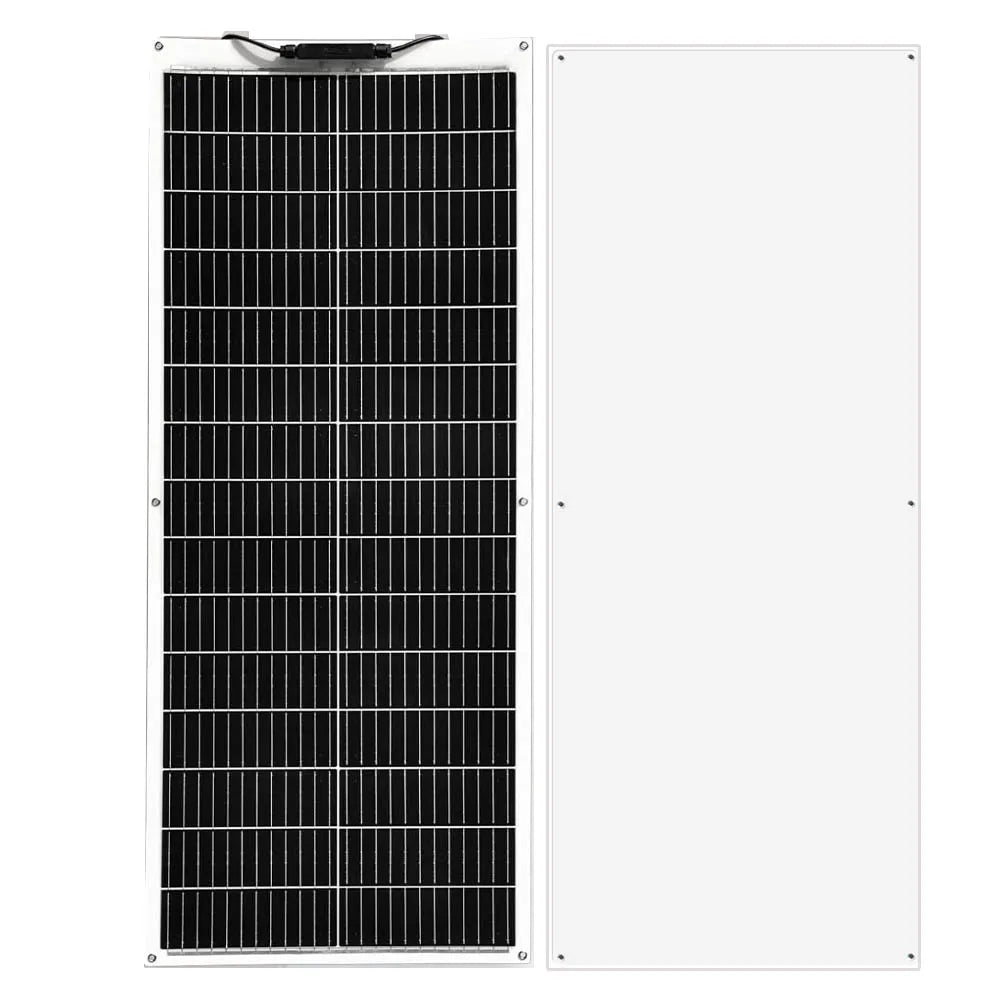 Solar panel 200W / 100W Solar Panels module 100 Watt Or 200 Watt Monocrystalline Cell For Car Boat Home RV charger battery