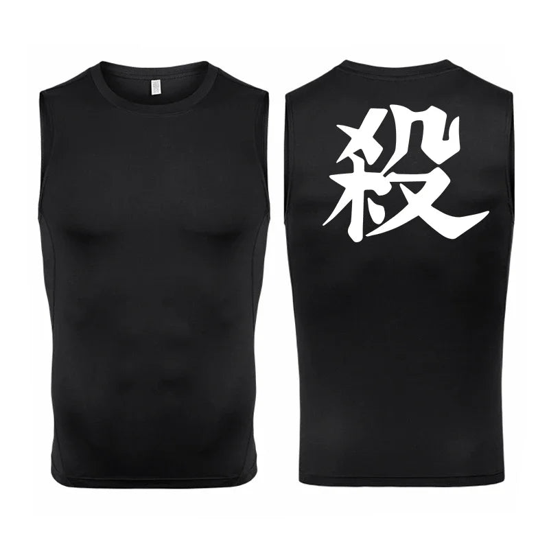 Áo Tank Top Nam Thể Thao Anime Co Giãn Nhanh Khô - Daisan Mart