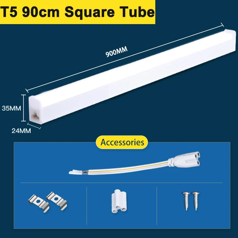 Đèn Tuýp LED T5 T8 90/120cm Lắp Tủ Bếp Văn Phòng Nhà