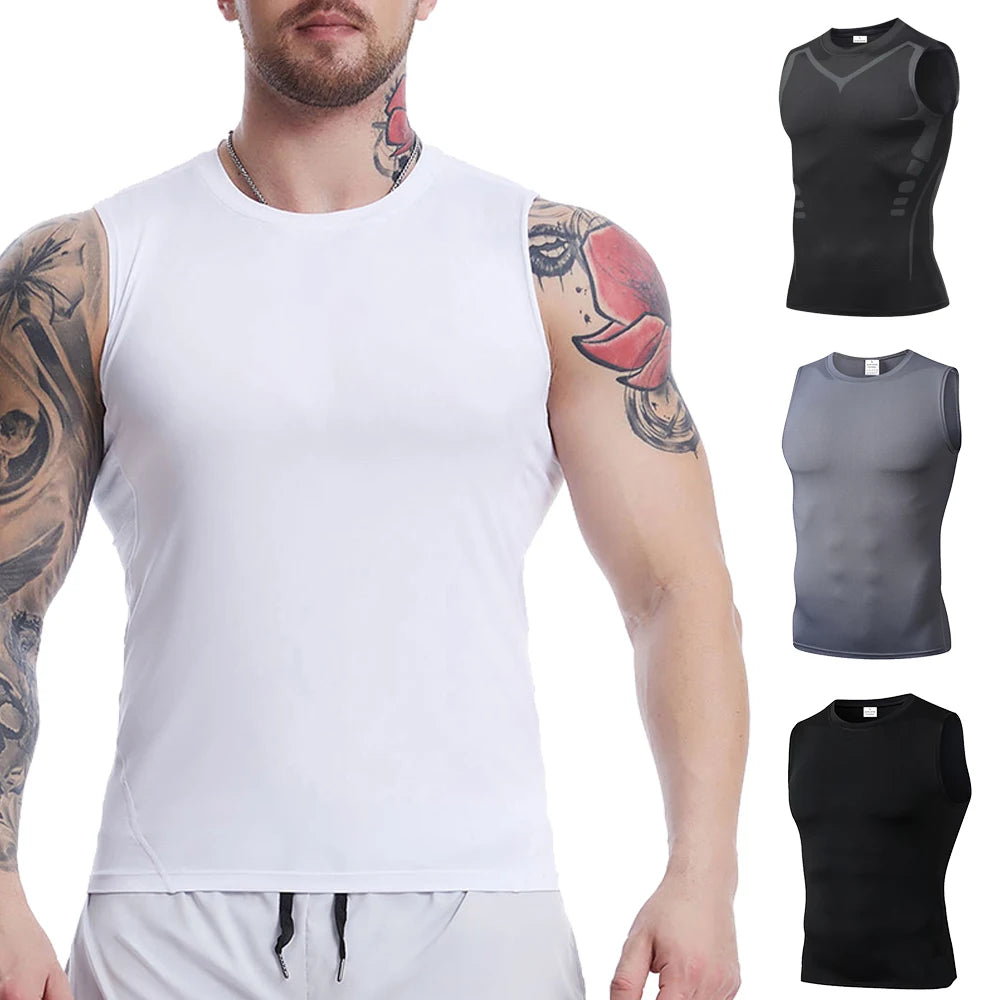Áo Tank Top Nam Thể Thao Anime Co Giãn Nhanh Khô - Daisan Mart