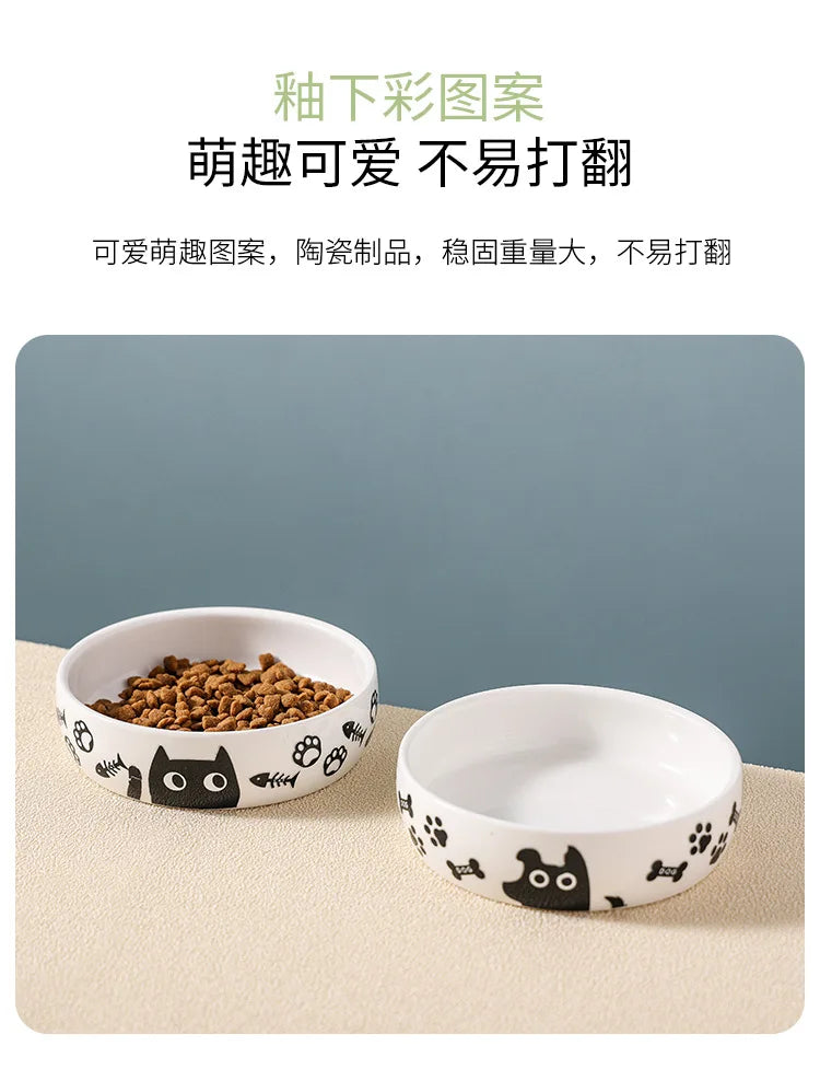 Bát Sứ Ăn Uống Cho Chó Mèo Đa Năng Tiện Lợi - Daisan Mart