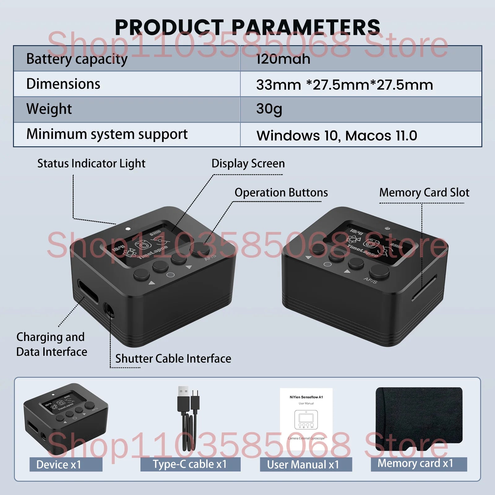 NiYien Camera Stabilizer - Effective Video Anti-Shake