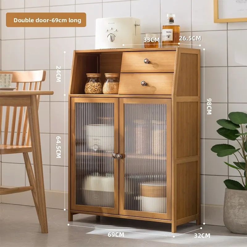 Multi-function Kitchen Cabinets and Shelves for Conveniently Storing Household Items