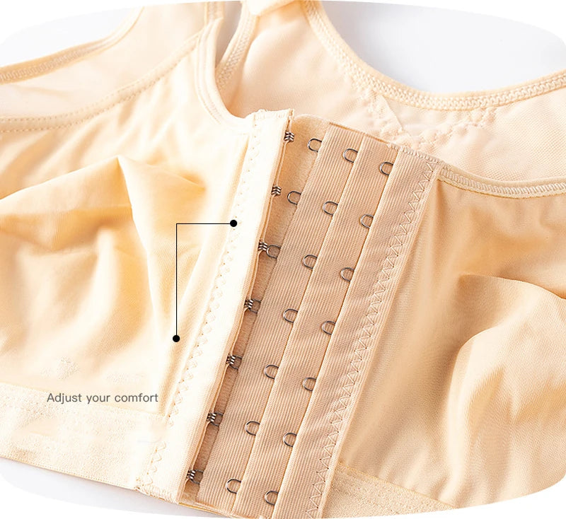 Women's Sexy Bra Without Wire Front Closure Large Size