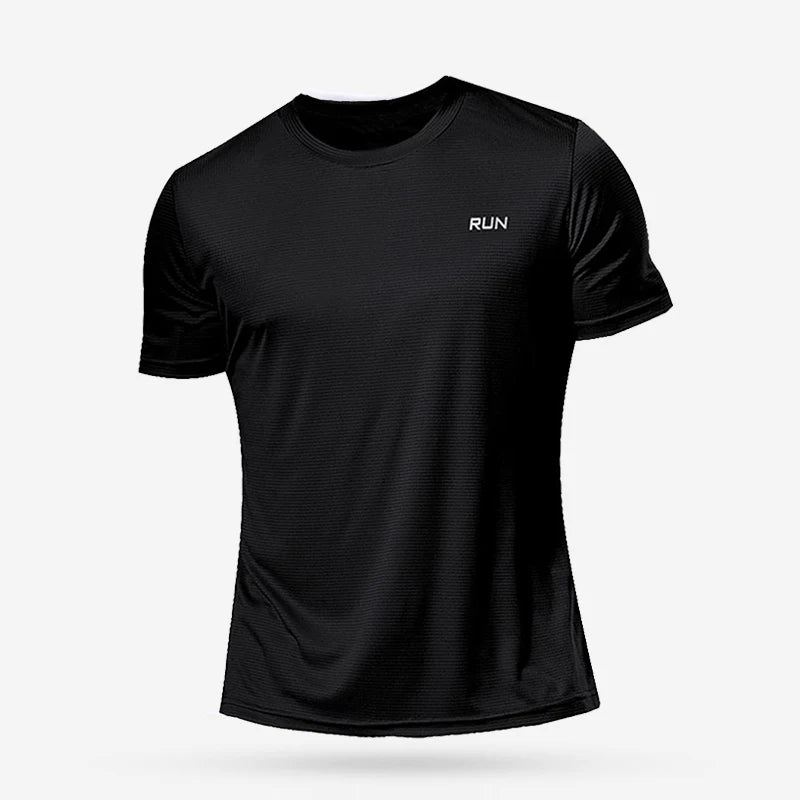 Men's Summer Quick Dry Loose Fit Sports T-Shirt 50 Characters