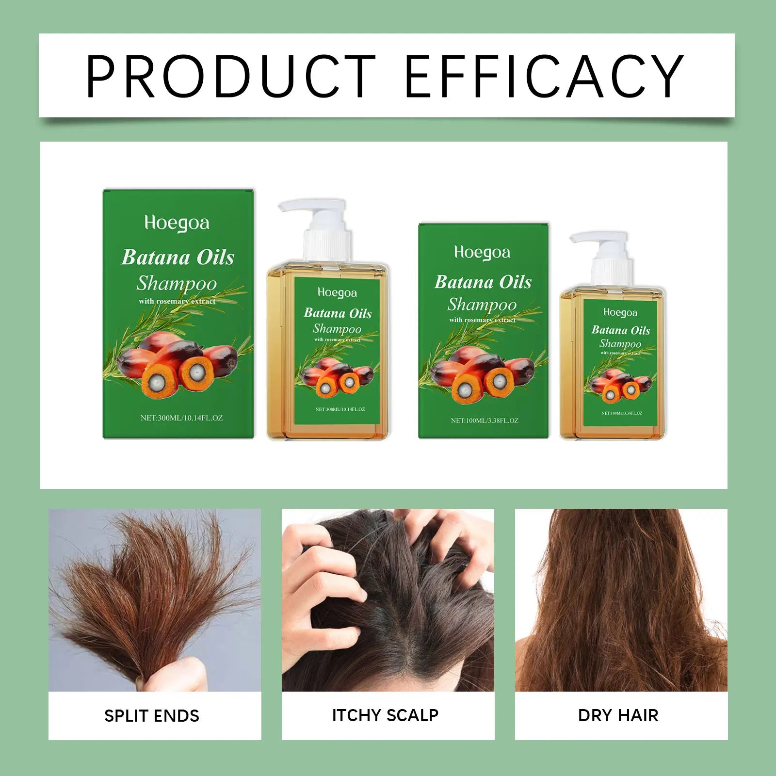 Dầu Gội Batana Ngăn Rụng, Dưỡng Sâu, Mọc Tóc Mượt