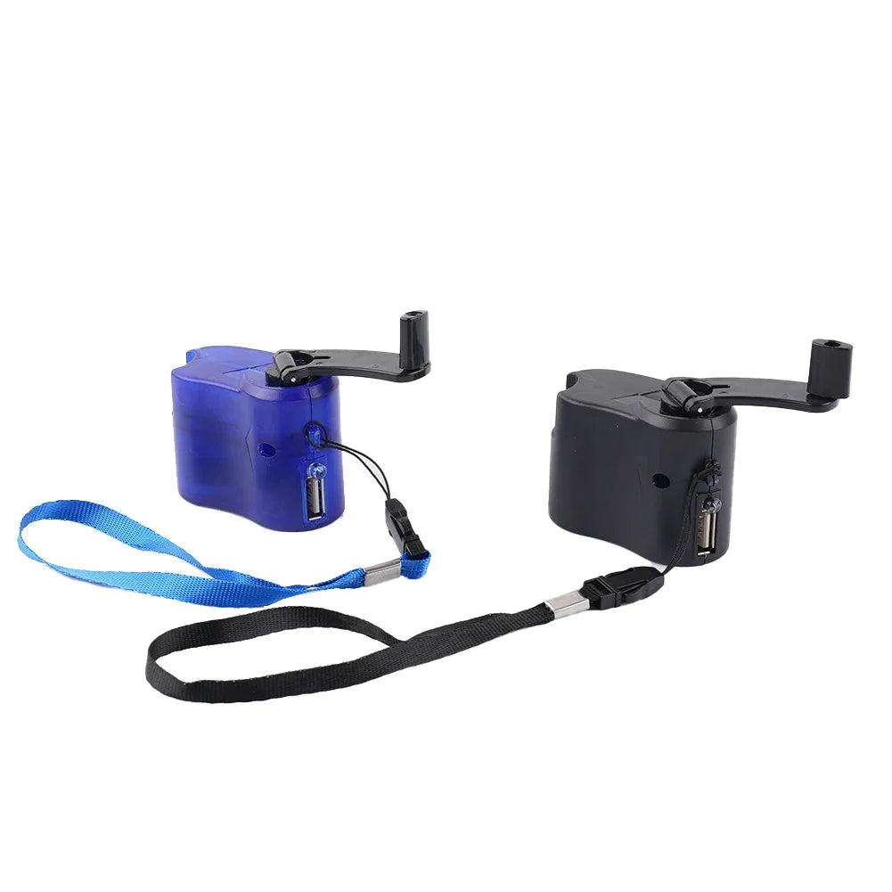 USB Hand Crank Charger For Outdoor Phones