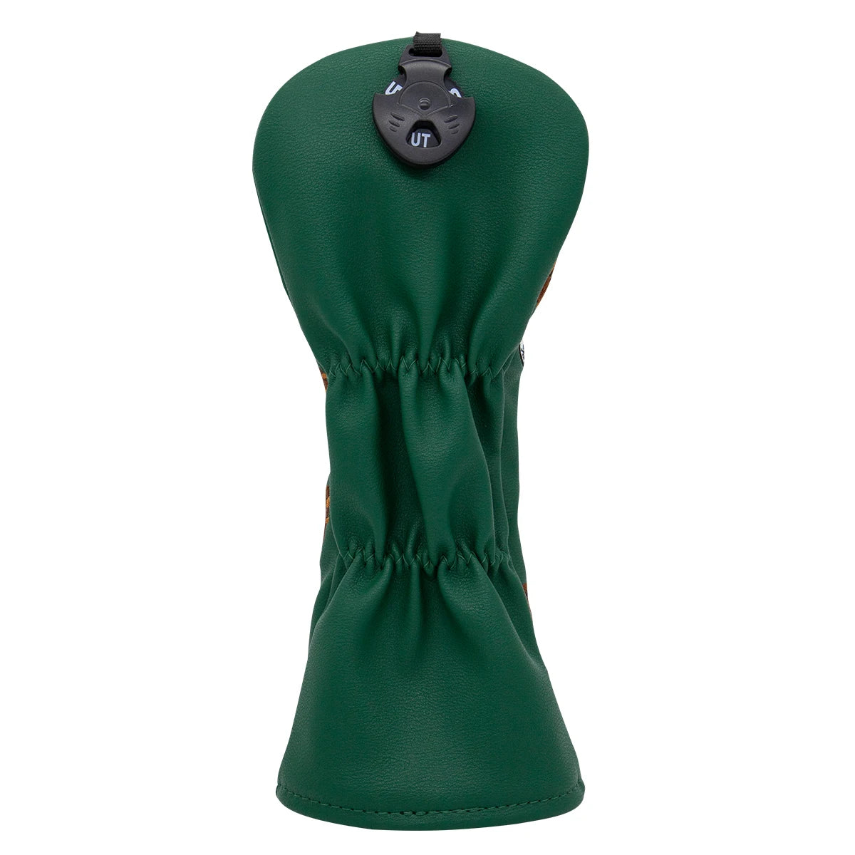 Groundhog Premium Embroidered Green Leather Golf Club Cover