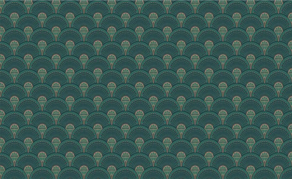 Custom Papel De Parede 3D Retro coral pink fan-shaped shell background wall wallpaper bedroom sofa background hotel wall papers