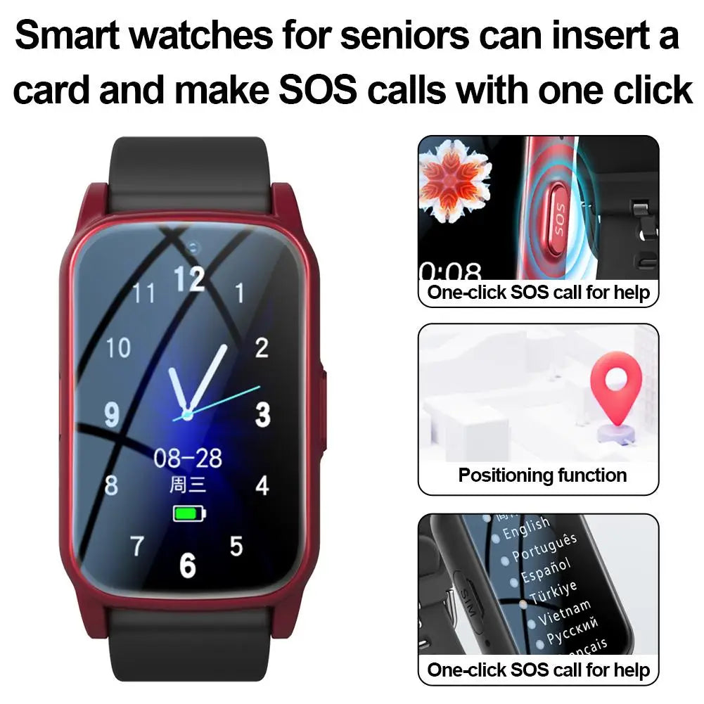 Đồng Hồ Thông Minh Người Cao Tuổi SOS GPS Chống Nước