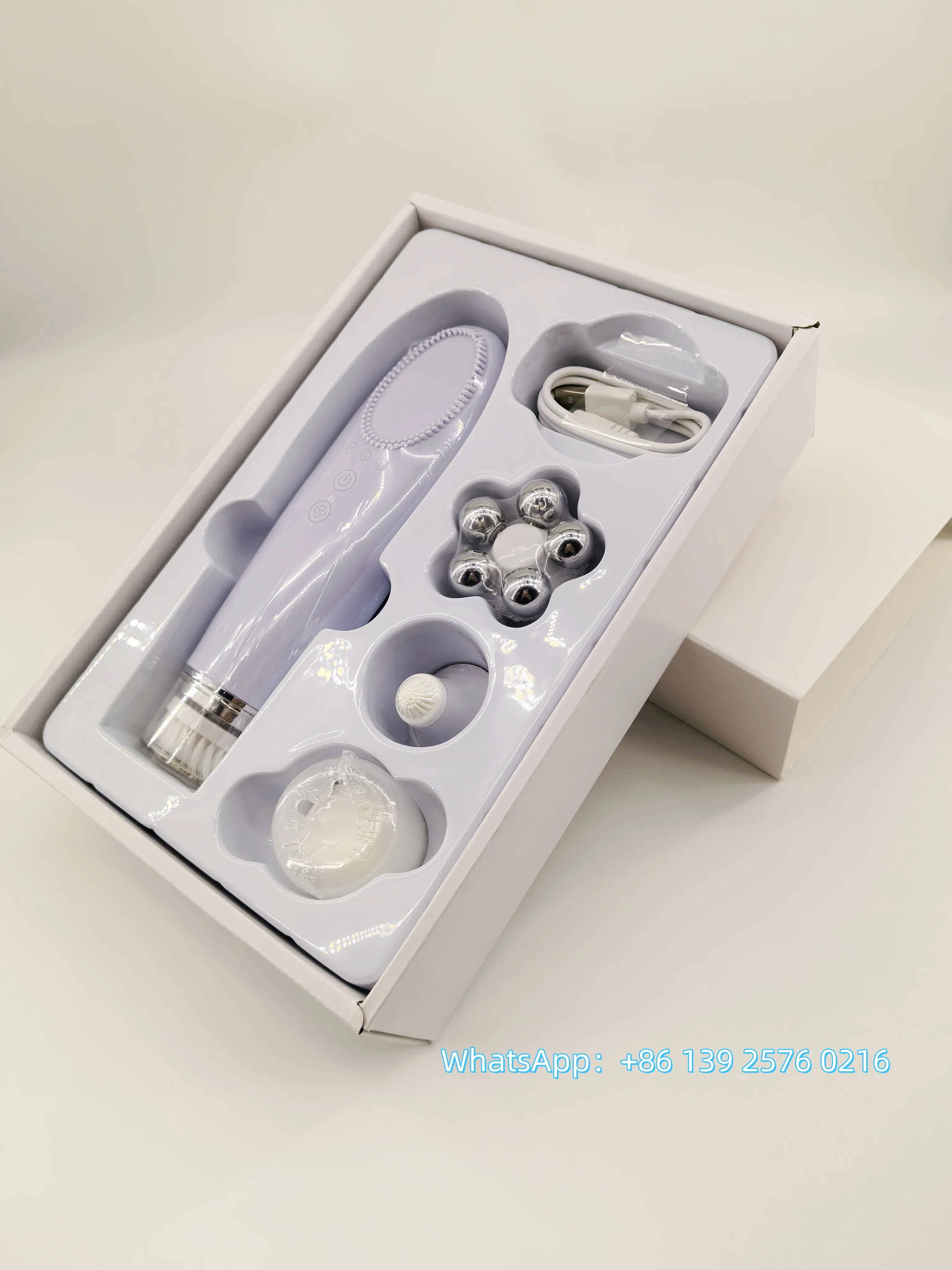 Multi-function Deep Cleansing Warm Vibrating Facial Cleanser