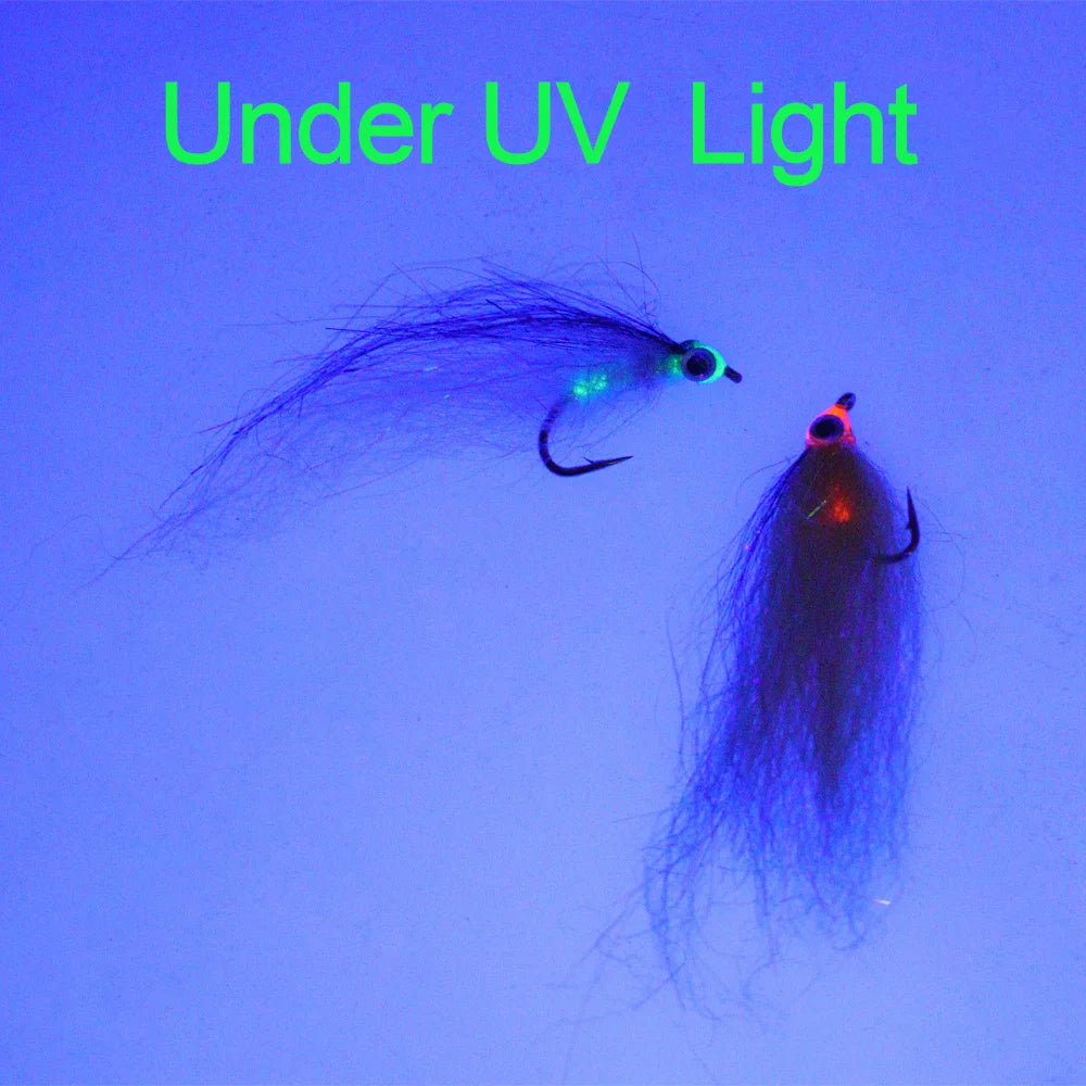 Bộ 6 mồi giả cá sợi mịn ICERIO câu cá hồi, cá bass