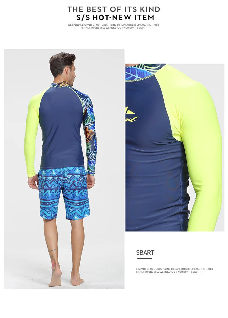 Áo Lặn Nam SBART Chống Nắng Dài Tay Bảo Vệ Da